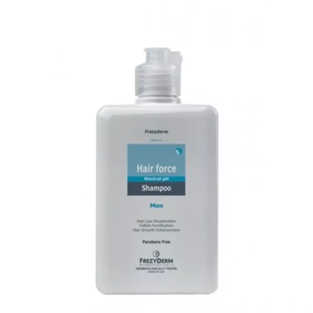 Frezyderm Hair Force Shampoo Men Τριχοτονωτικό Σαμπουάν για την Ανδρική Τριχόπτωση, 200ml