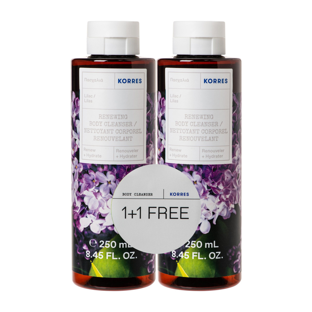 Korres Aφρόλουτρο Lilac Πασχαλιά 250ml 1+1 Δώρο