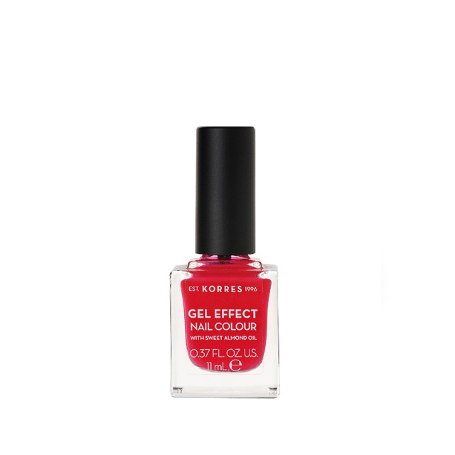 Korres Gel Effect Nail Colour With Sweet Almond Oil No.19 Watermelon 11ml