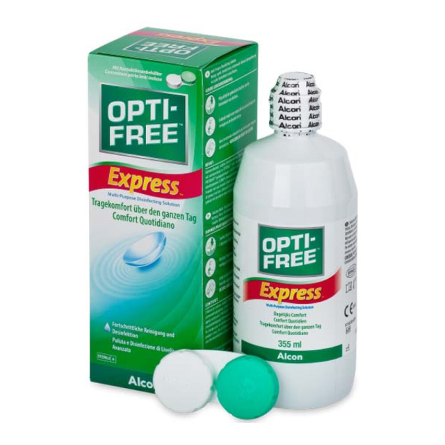 Opti-Free Express Υγρό Φακών Επαφής, 355ml