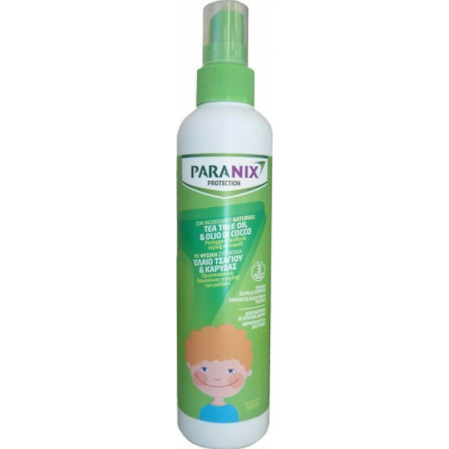 Paranix Protection Spray Αντιφθειρικό Προληπτικό Σπρέι για Αγόρια, 250ml