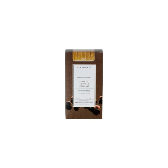 KORRES ARGAN OIL ADVANCED COLORANT 8.3 ΞΑΝΘΟ ΑΝΟΙΧΤΟ ΜΕΛΙ 50ML