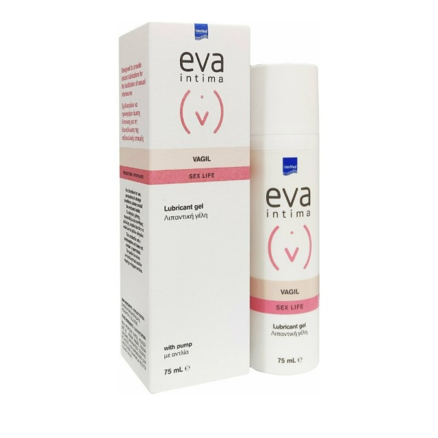 Intermed Eva Vagil Προσωπικο Λιπαντικό για τη Διευκόλυνση της Σεξουαλικής Επαφής, 75ml
