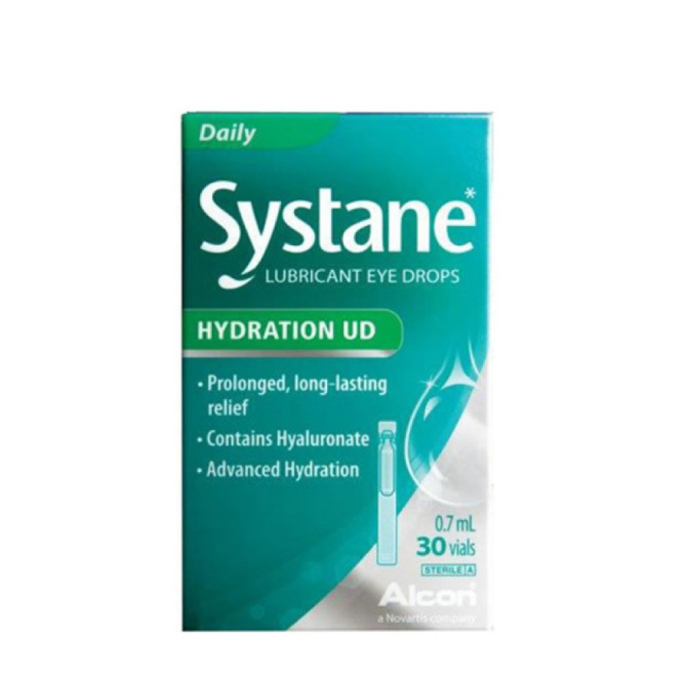 Alcon Systane Hydration UD Λιπαντικές Οφθαλμικές Σταγόνες, 30 vials x 0.7ml