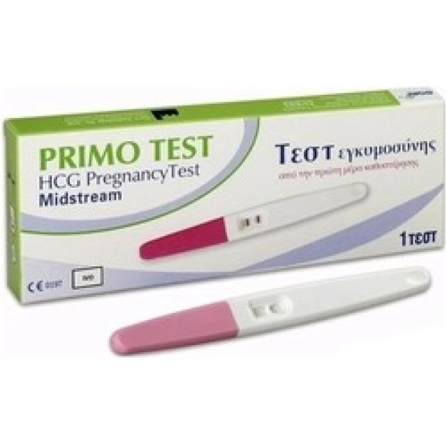 Medisei Primo Pregnancy Test Τεστ Εγκυμοσύνης 1 Τεμάχιο