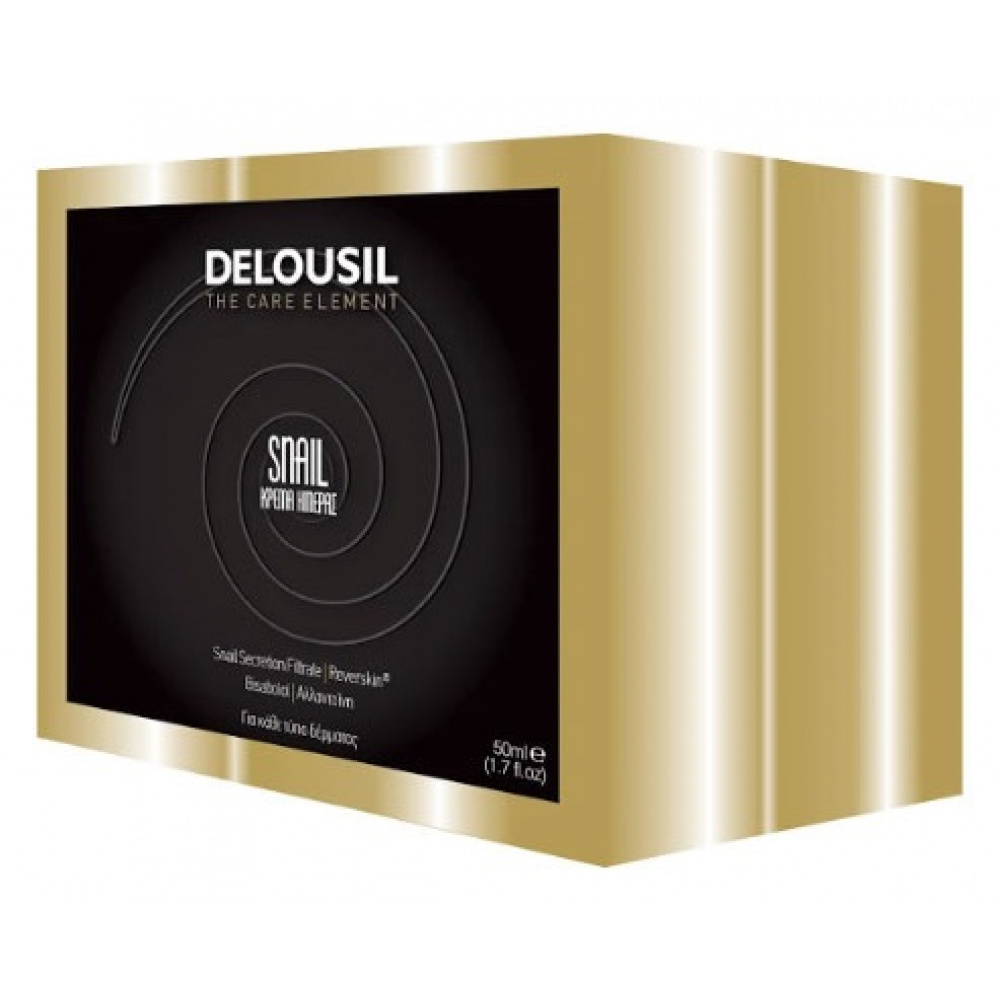 SJA Pharm Delousil Snail Day Cream Κρέμα Ημέρας με την Θαυματουργή Ουσία του Σαλιγκαριού, 50ml