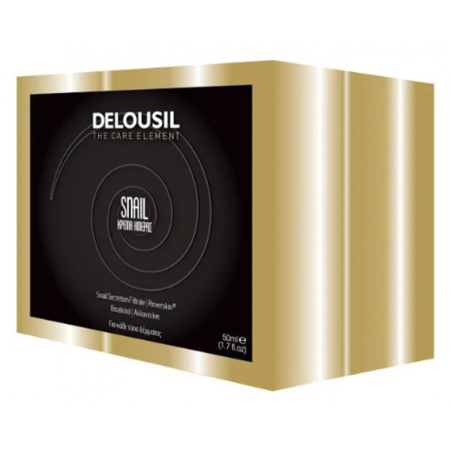 SJA Pharm Delousil Snail Day Cream Κρέμα Ημέρας με την Θαυματουργή Ουσία του Σαλιγκαριού, 50ml