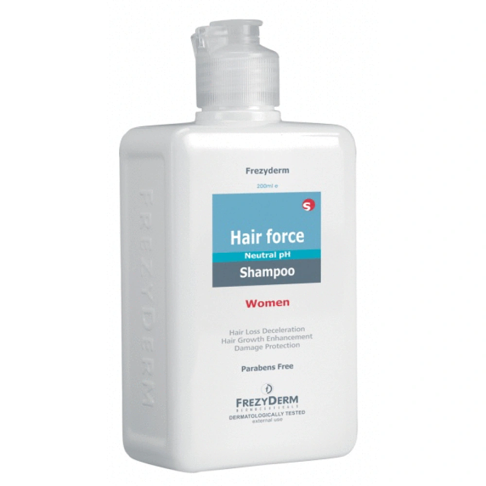 Frezyderm Hair Force Shampoo Women, Σαμπουάν για την Γυναικεία Τριχόπτωση 200ml