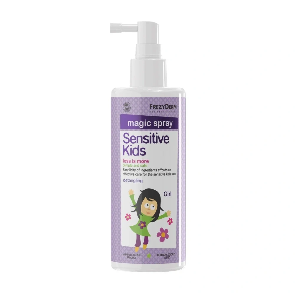 Frezyderm Sensitive Kids Magic Spray for Girls Παιδικό Σπρέι για Ξέμπλεγμα Μαλλιών, 150ml