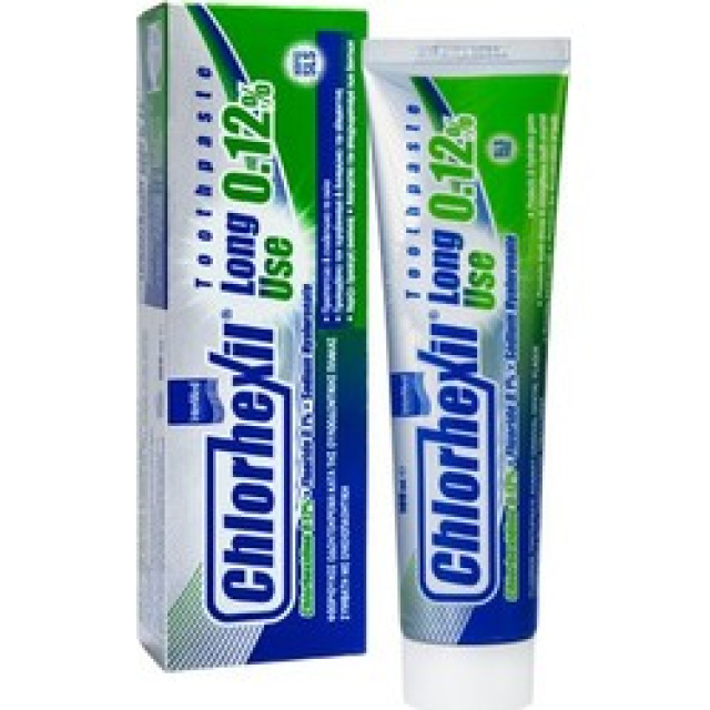 Intermed Chlorhexil Long Use Toothpaste 0.12% Πολλαπλή Προστασία της Στοματικής Κοιλότητας, 100ml