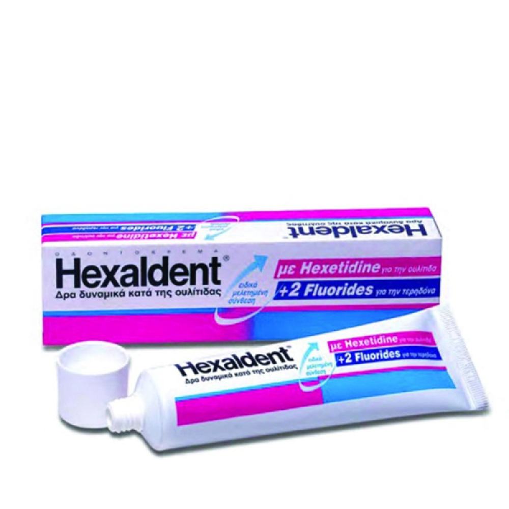 Johnson & Johnson Hexaldent Οδοντόκρεμα για προστασία από Ουλίτιδα & Τερηδόνα, 75ml