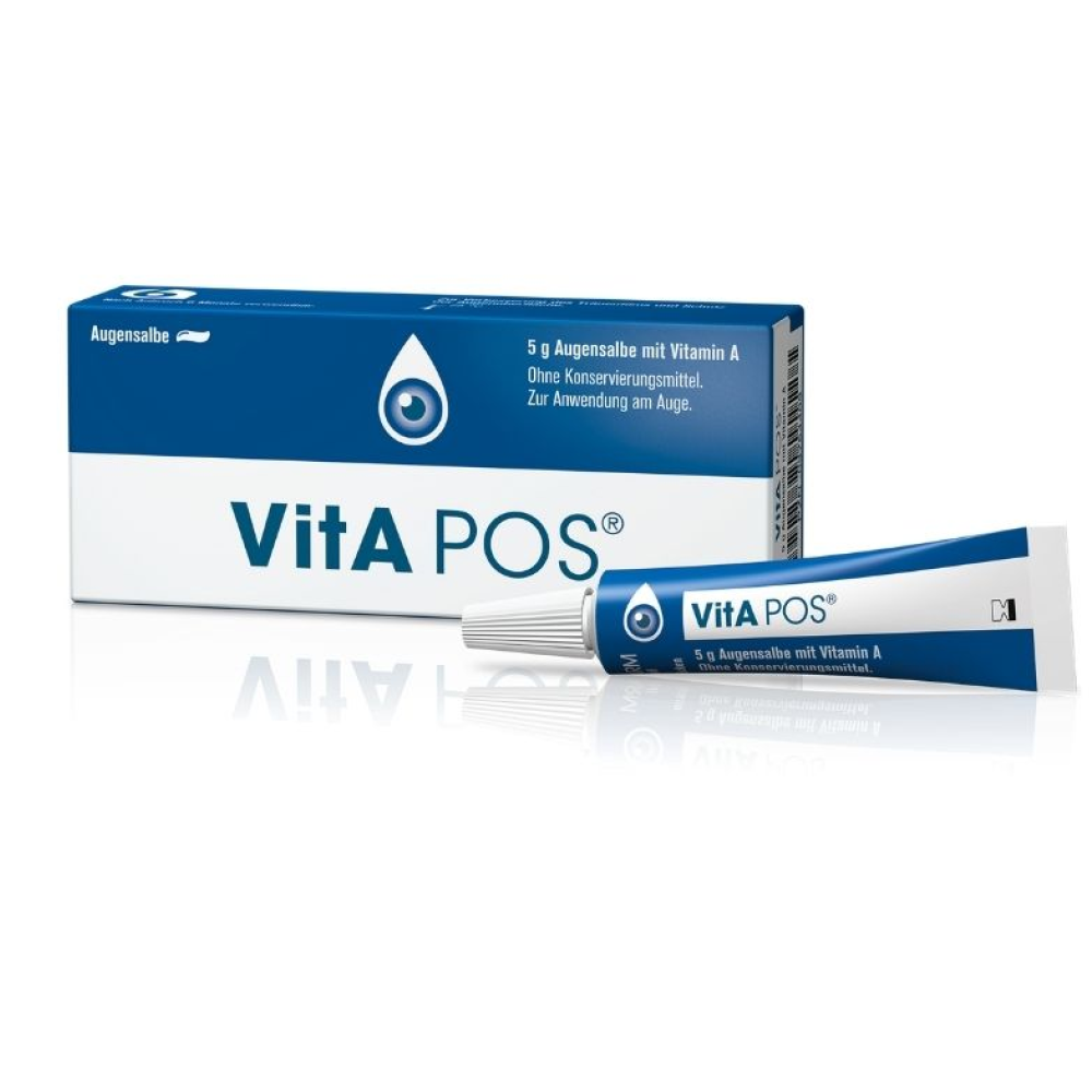 Pharmex Vita-Pos Ointment with Vitamin A Οφθαλμική Αλοιφή 5gr