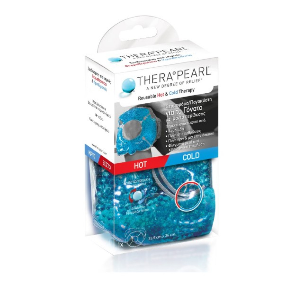 Therapearl Θερμοφόρα / Παγοκύστη Για Το Γόνατο με Ιμάντα Περίδεσης 35,5 X 26 cm