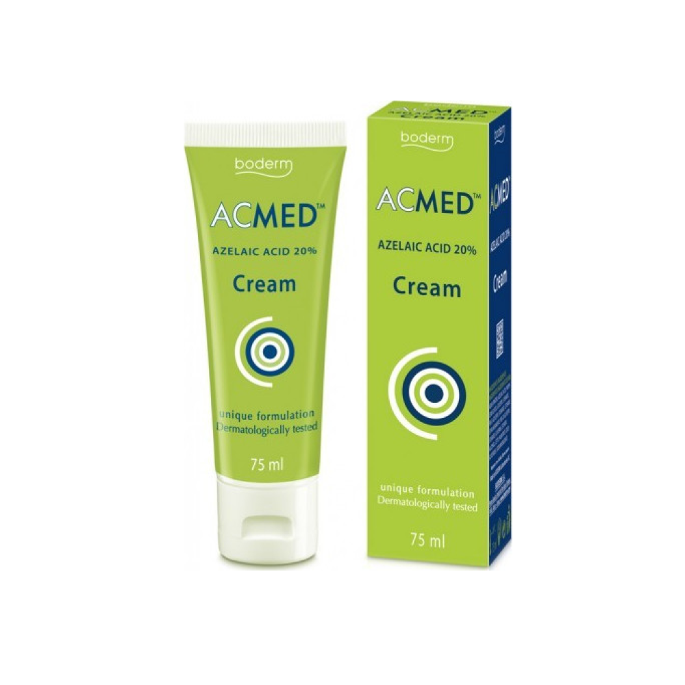 Boderm Acmed Azelaic Acid 20% Cream, Διορθώνει Τις Ατέλειες Του Λιπαρού Δέρματος, 75ml