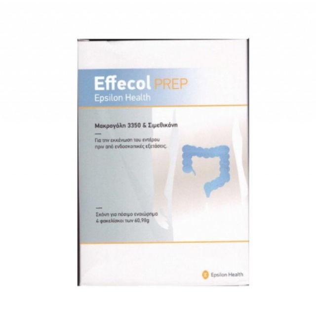 Epsilon Health Effecol Prep 4 φακελίσκοι των 60,98gr