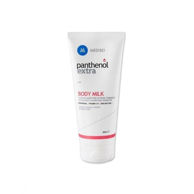 Panthenol Extra Body Milk 24ωρης Ενυδάτωσης 200ml