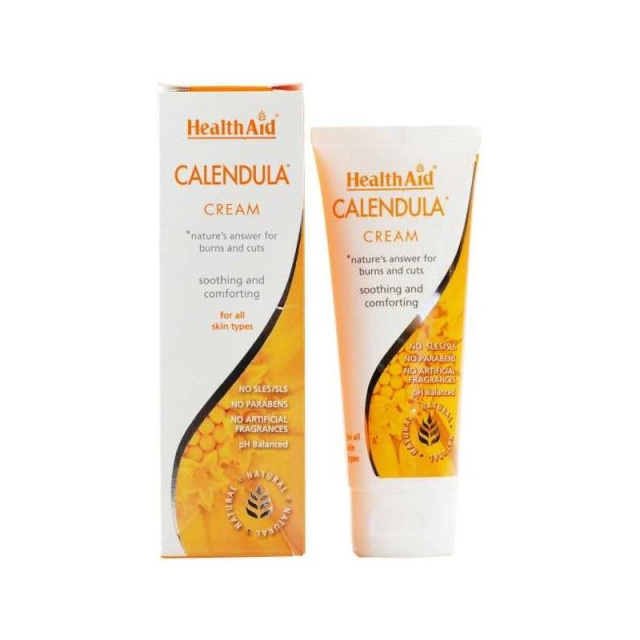 Health Aid Calendula Cream Κρέμα Καλέντουλας, 75ml