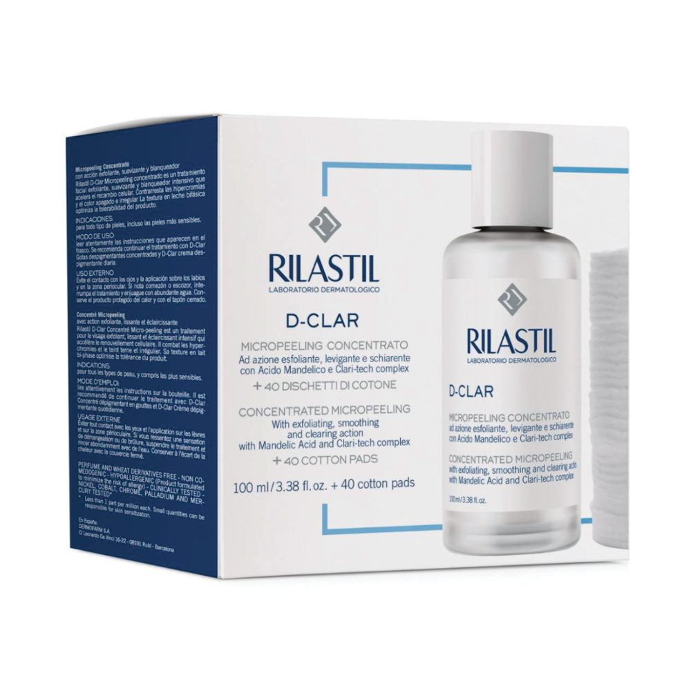 Rilastil D-Clar Concentrated Micropeeling Απολεπιστική Αγωγή Προσώπου, 100ml
