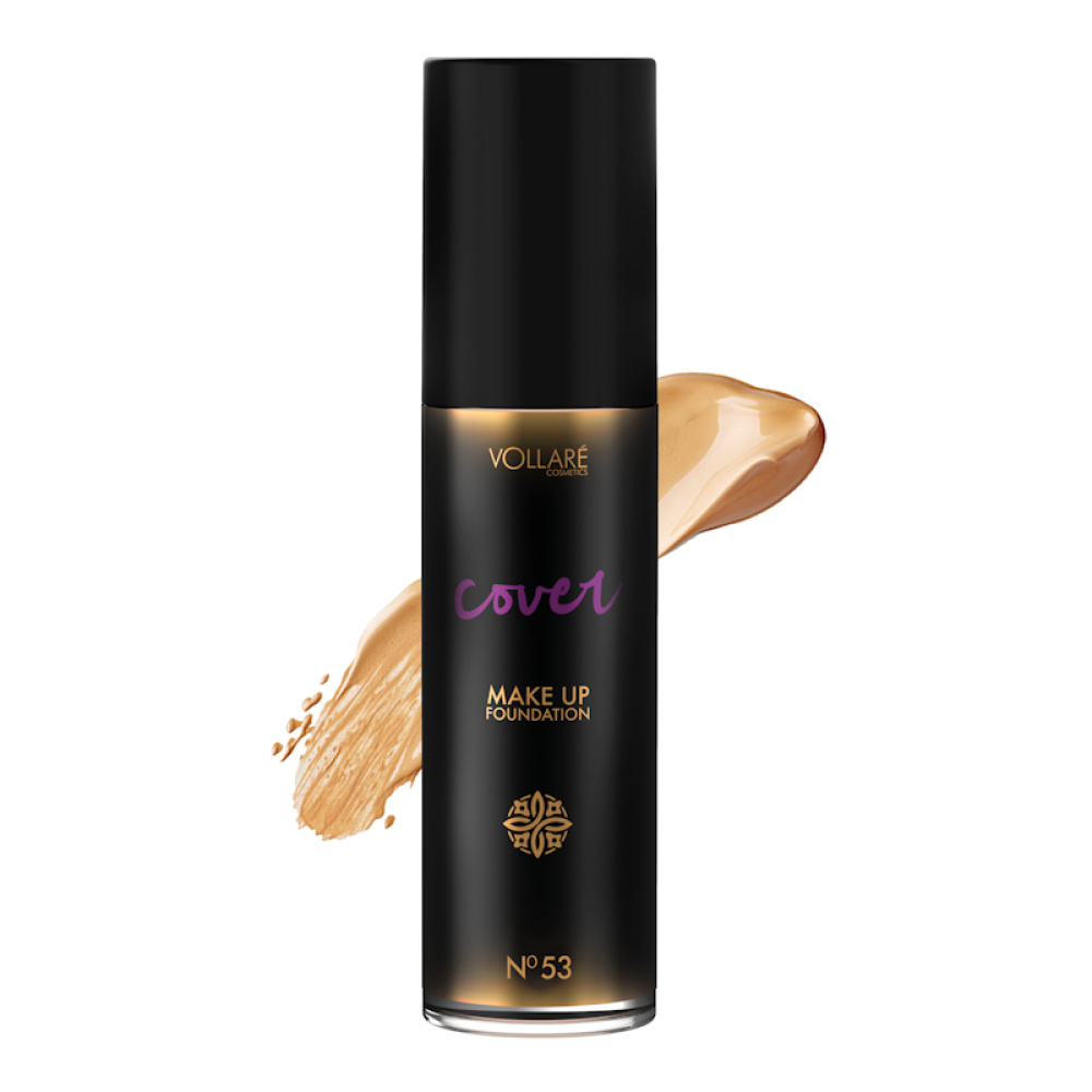 VOLLARE Make Up Cover Foundation No.53 Sandy Beige 30ml