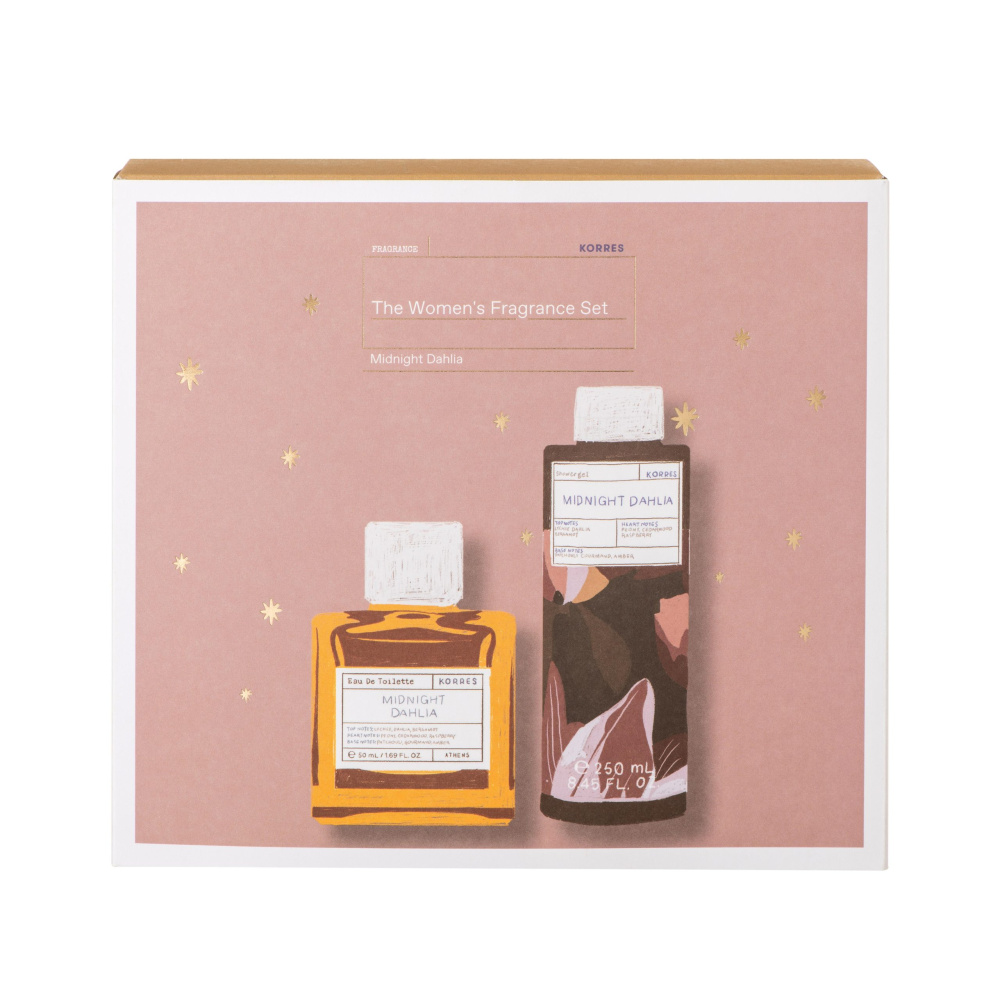 korres Midnight Dahlia Edt 50ml & Αφρολουτρο 250ml