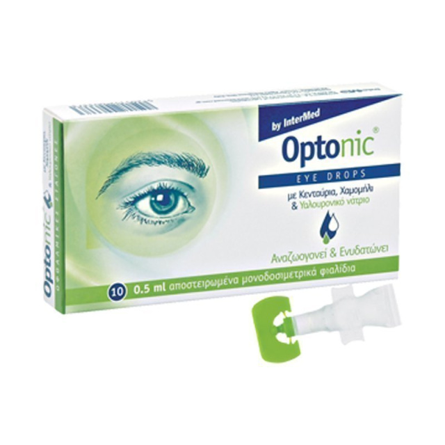 INTERMED OPTONIC EYE DROPS 10x0.5ML