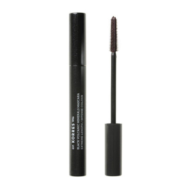 Korres Black Volcanic Minerals Professional Length Mascara Μάσκαρα No 03 Brown Plum / Καφέ, 7.5 ml