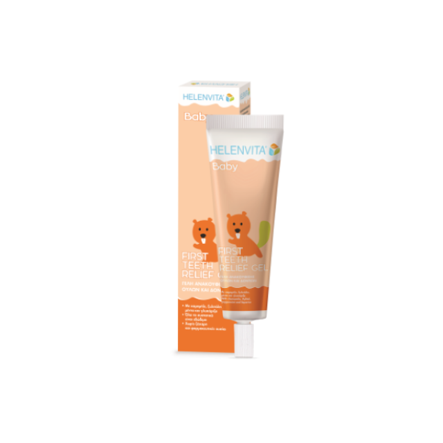 GEL ΔΟΝΤΙΩΝ HELENVITA BABY FIRST TEETH RELIEF GEL 30ML