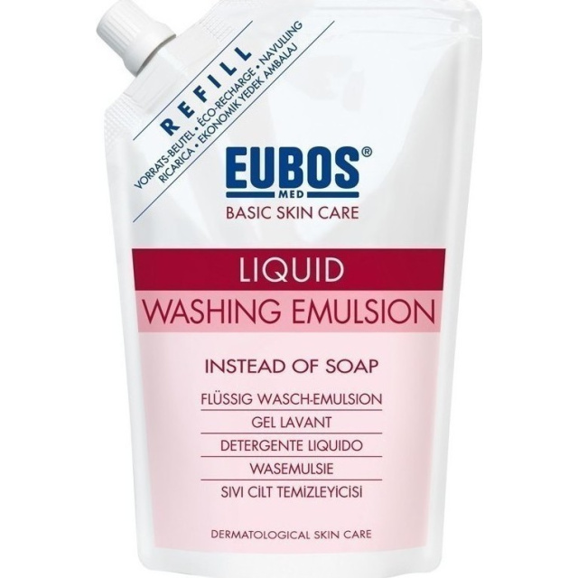 Eubos Liquid Red Refill 400ml Ανταλλακτικό Υγρό Καθαρισμού