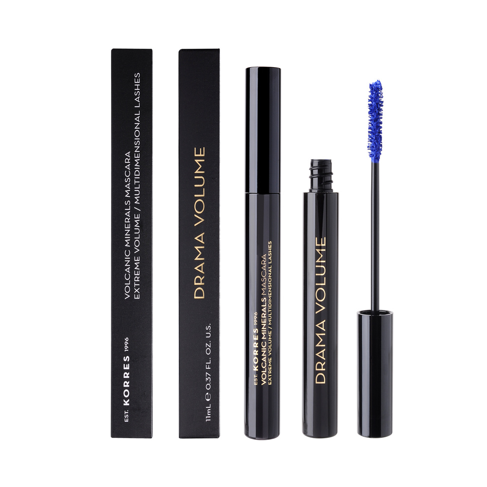 Korres Volume Minerals Μαscara Drama Volume Bright  No.3 Blue (ΜΠΛΕ) 11ml