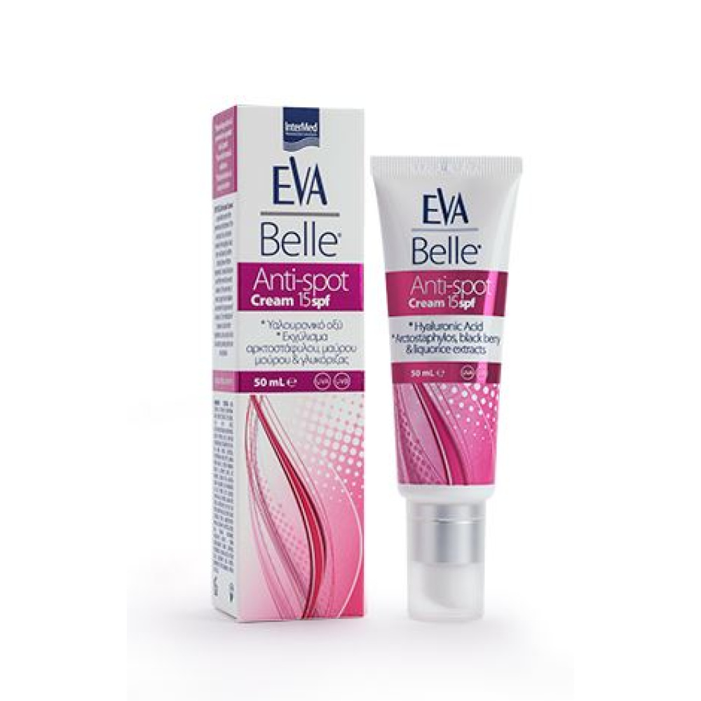 Eva Belle Anti Spot Cream SPF15 Κρέμα Προσώπου Κατά των Πανάδων 50ml