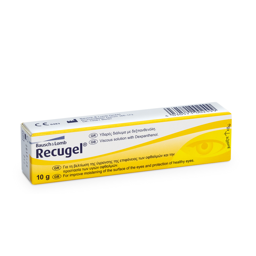 Bausch & Lomb Recugel Οφθαλμική Γέλη, 10ml