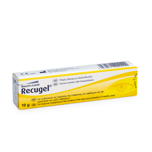 Bausch & Lomb Recugel Οφθαλμική Γέλη, 10ml