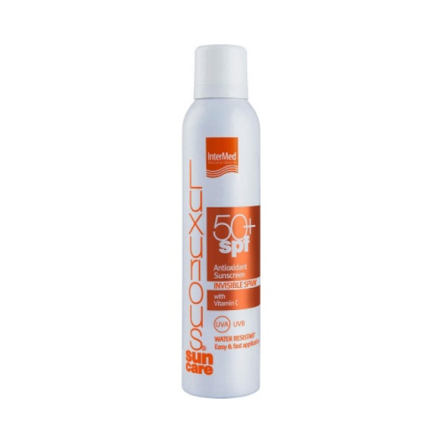 Intermed Luxurious Sun Care Invisible Spray Antioxidant Sunscreen SPF50+ 200ml