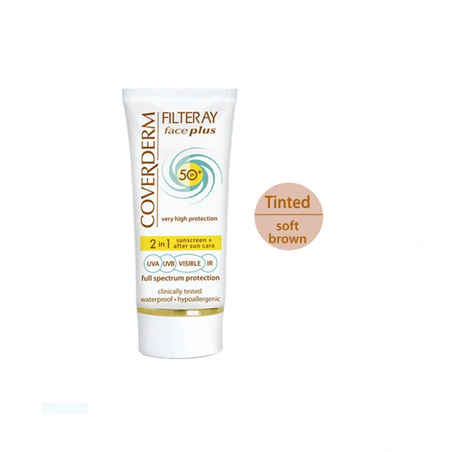 Coverderm Filteray Face Plus Spf50+ Oily/acn Hevis 50ml Sbr