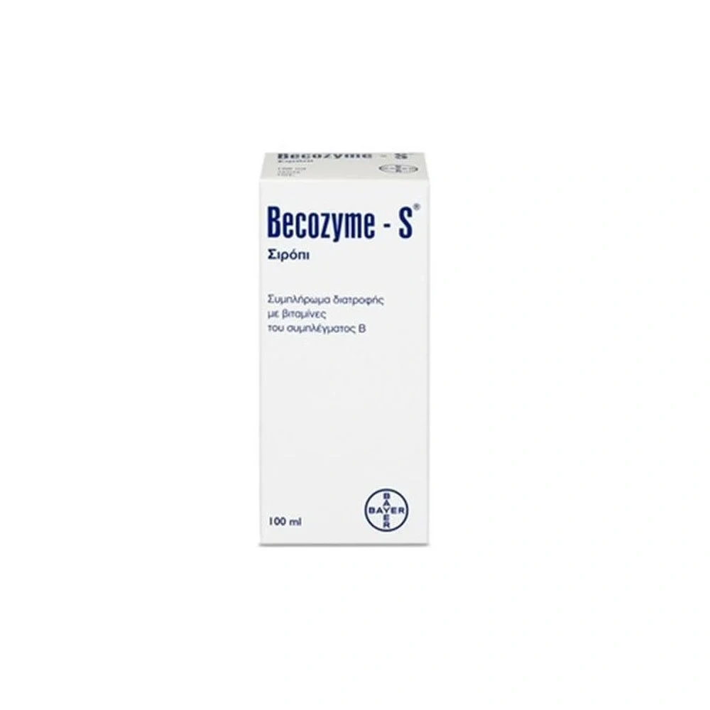 Bayer Becozyme Syrup Συμπληρωμα Διατροφης με Βιταμινες Β 100ml