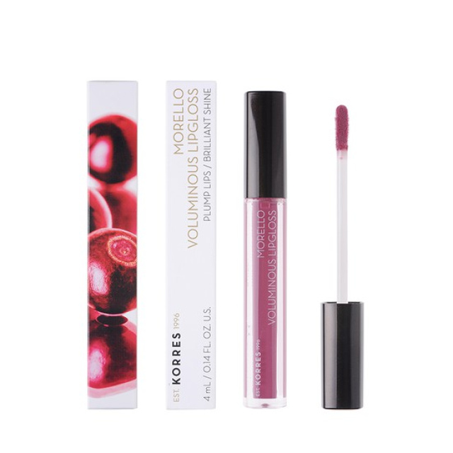 Korres Morello Voluminous LipGloss 27 Berry Purple 4ml