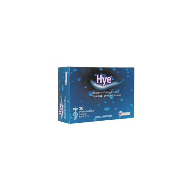 Hye Md Λιπαντικές Οφθαλμικές Σταγόνες, 10ml