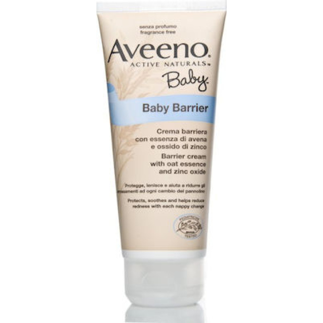 Aveeno Baby Daily Care Barrier Cream Κρέμα Προστασίας από τους Ερεθισμούς της Πάνας, 100ml