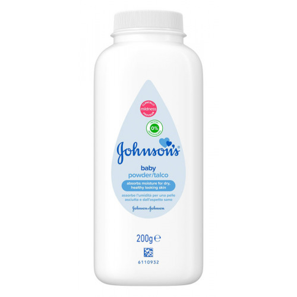 JOHNSON'S Baby Πούδρα 200gr
