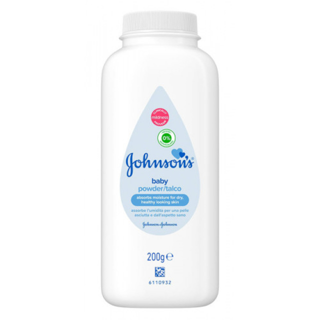 JOHNSON'S Baby Πούδρα 200gr