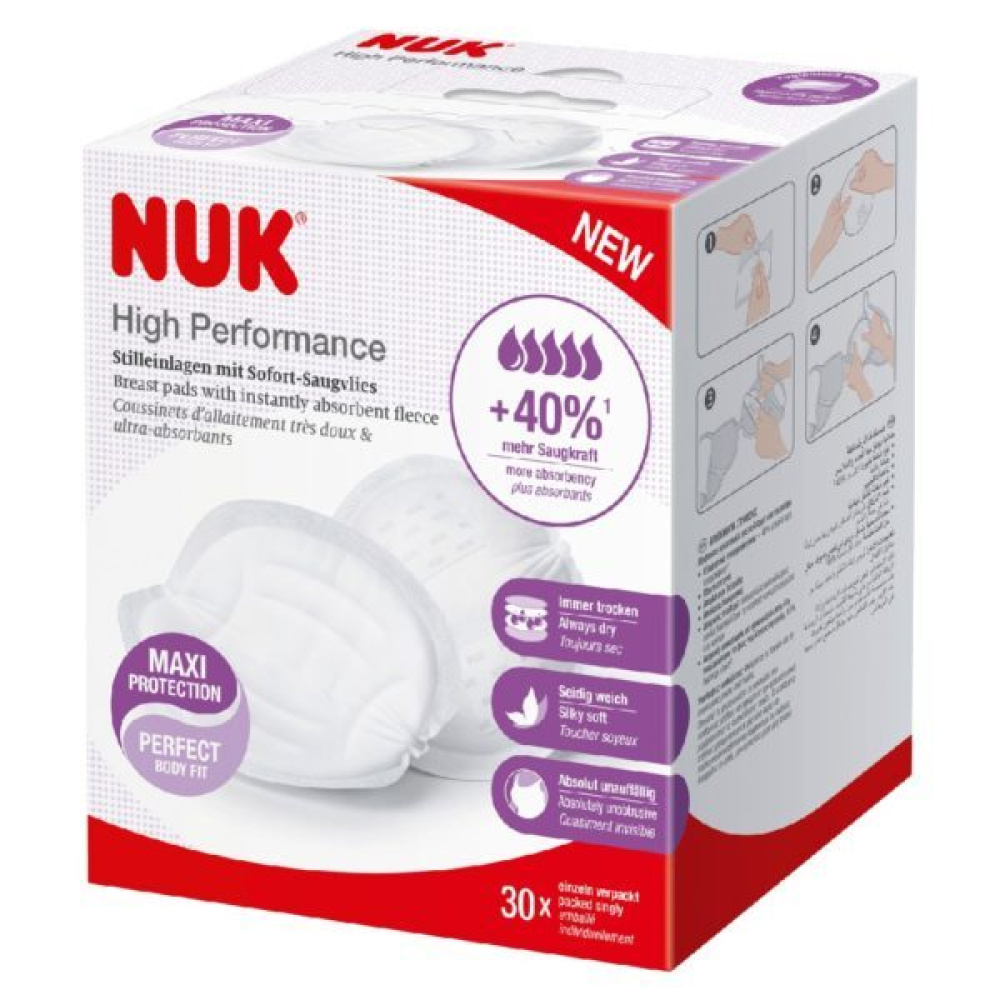 NUK – High Performance Επιθέματα Στήθους 30τμχ
