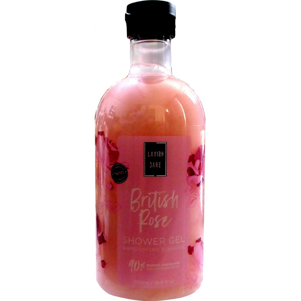 Lavish Care Shower Gel (British Rose) 500ml