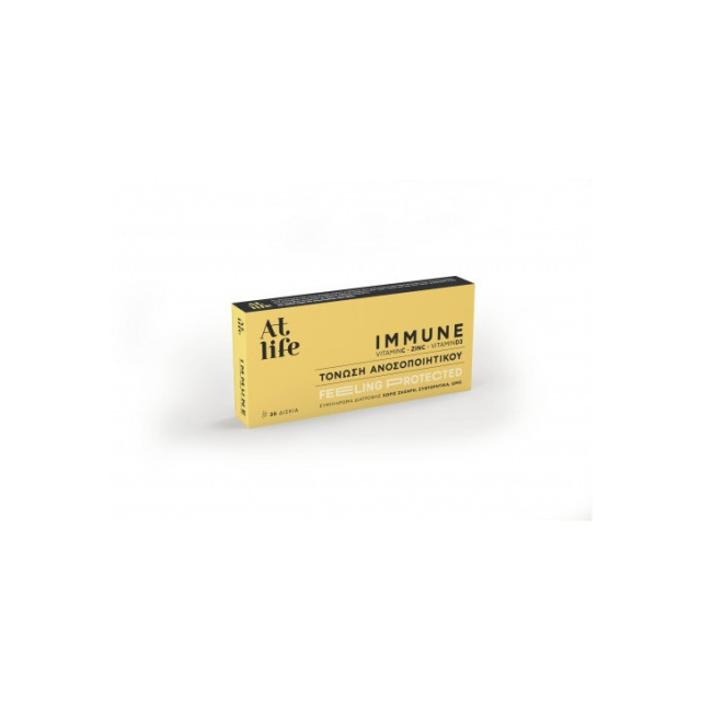 AT LIFE IMMUNE VITAMIN C ZINC VITAMIN D3 30 TABS
