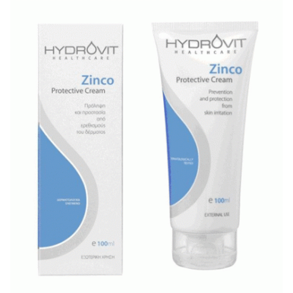 Hydrovit Zinco Protective Cream Ανάπλαση της Ευαίσθητης Επιδερμίδας 100ml