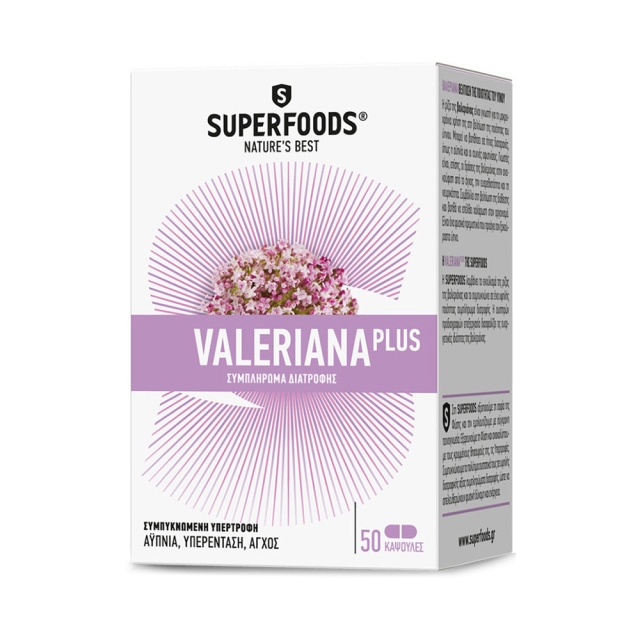 Superfoods Valeriana Plus 50 Caps