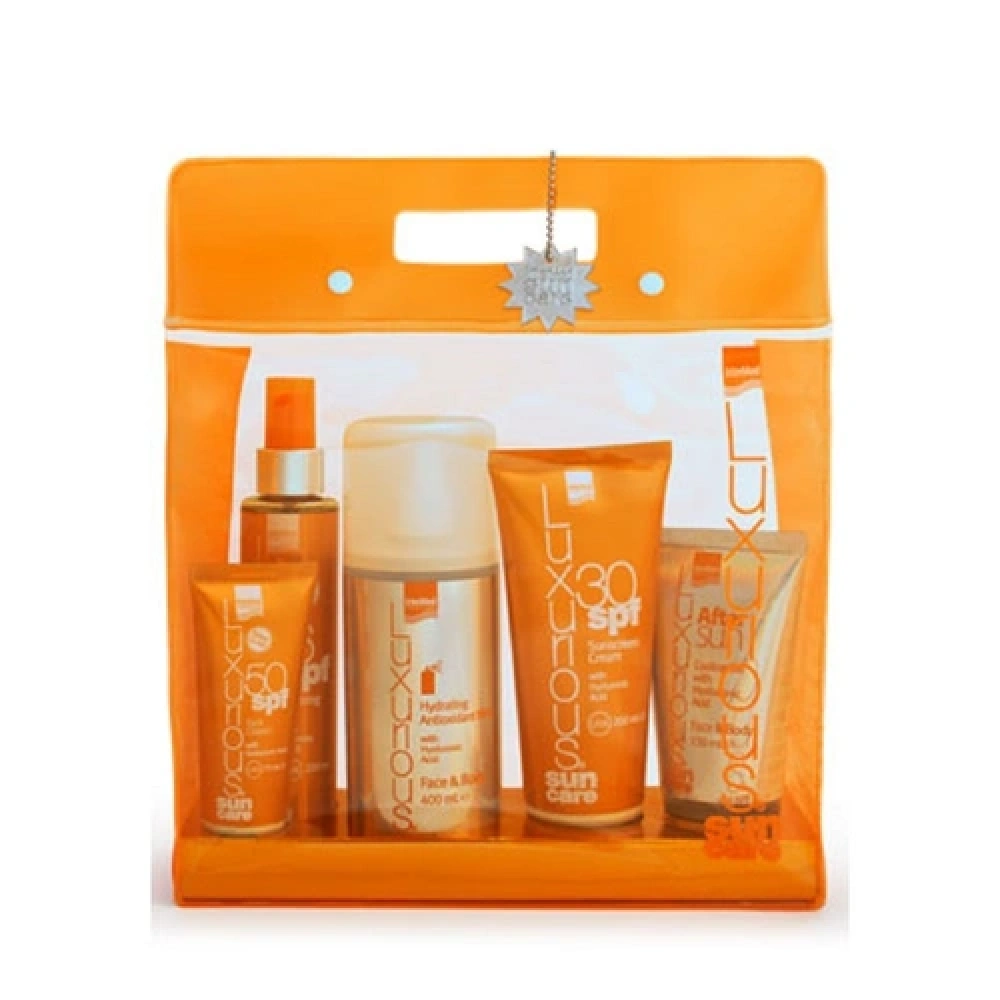 INTERMED Luxurious Sun Care High Protection Πακέτο Αντηλιακής Προστασίας με Υαλουρονικό Οξύ