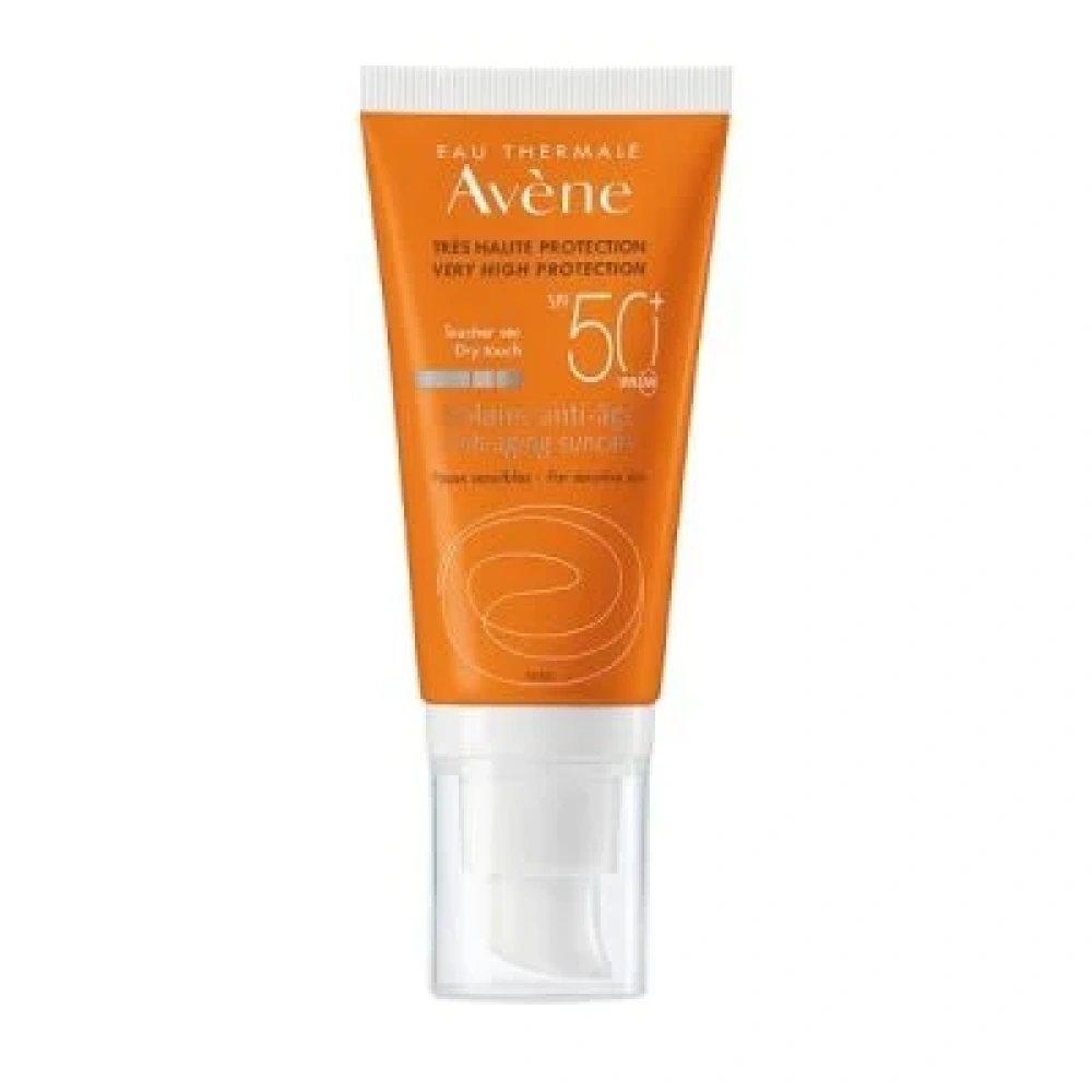 Avene Solaire Anti-age Dry Touch SPF50+ Αντηλιακή Κρέμα Προσώπου με Αντιγηραντική Δράση, 50ml