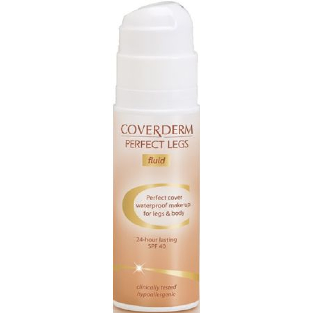 Coverderm Perfect Legs Fluid Spf40 No 50 Make-Up για Πόδια & Σώμα, 75ml