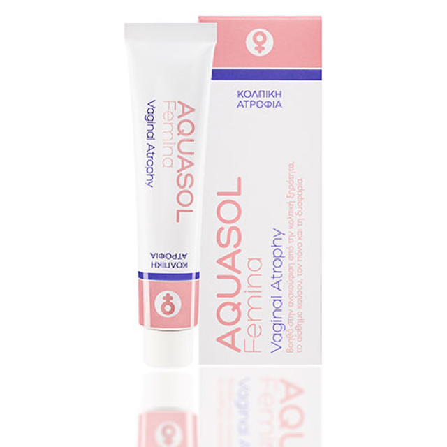 AQUASOL Femina Vaginal Atrophy Κολπική Ατροφία 30ml