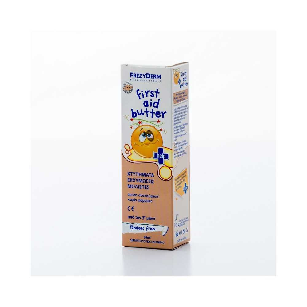 Frezyderm First Aid Butter Gel που Αντιμετωπίζει Χτυπήματα, Εκχυμώσεις & Μώλωπες για Πρόσωπο & Σώμα, 50ml